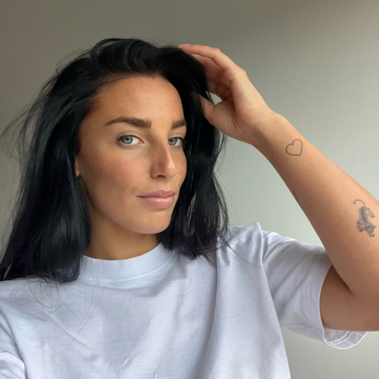 Tijdelijke tattoo hartje