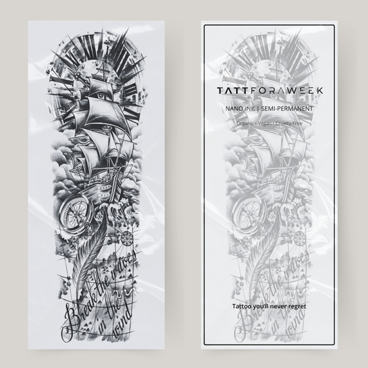 Nep tattoo sleeve sailor