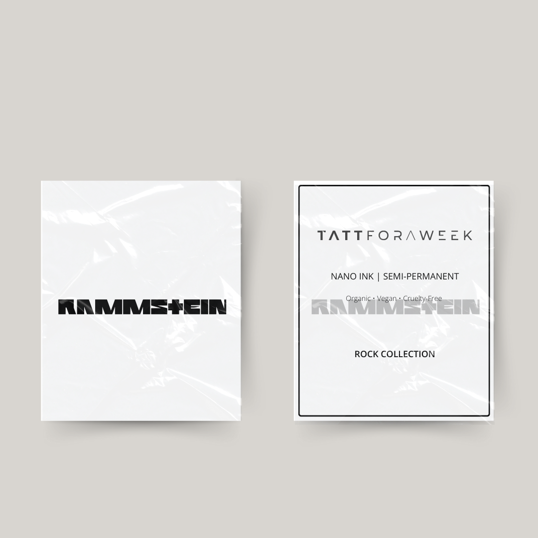 Midlertidig tatovering Rammstein