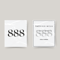 Midlertidig tatovering engletall 888