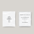 Midlertidig tatovering ankh