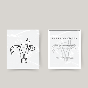 Midlertidig tatovering livmor