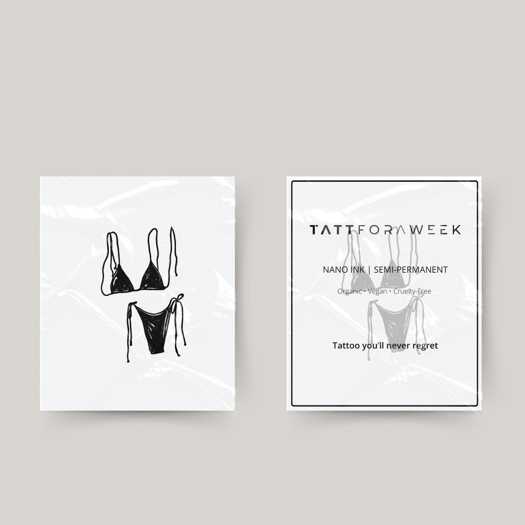 Midlertidig tatovering bikini