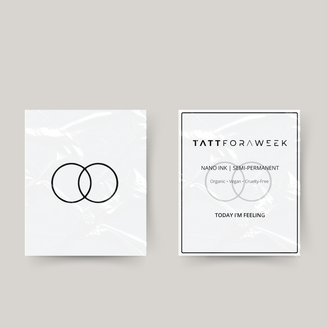 Midlertidig tatovering takknemlig