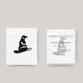 Midlertidig tatovering hatt Harry Potter