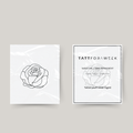 Midlertidig tatovering blomstrende rose