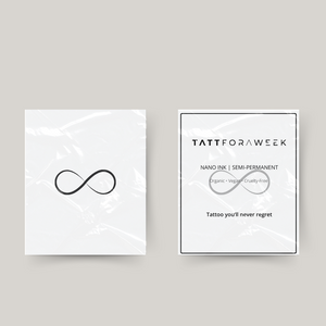 Midlertidig tatovering infinity