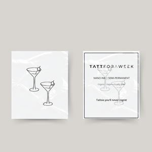 Midlertidig matchende tatovering cocktails