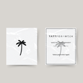 Midlertidig tatovering palme