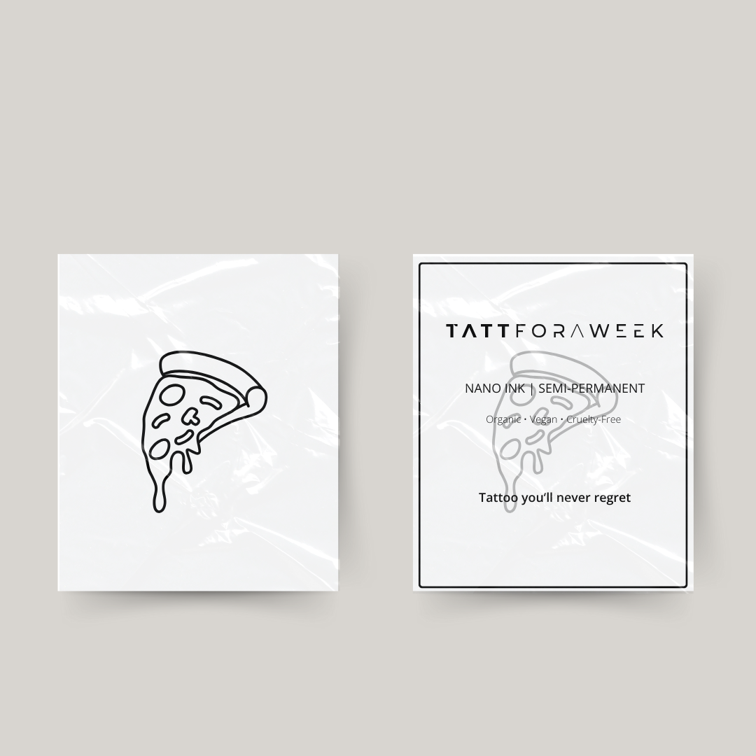 Midletidig tatovering pizza