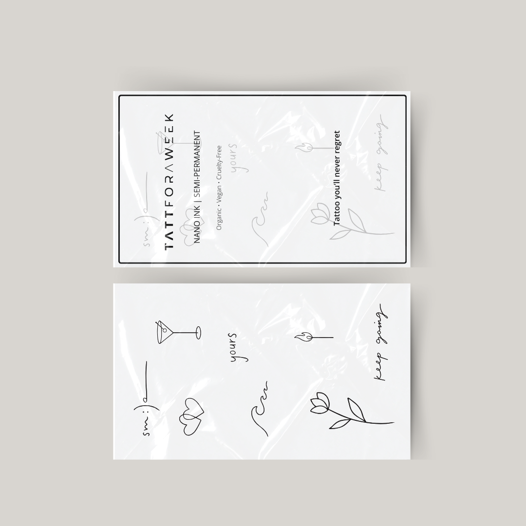 Midlertidig tatovering bunt fortsett