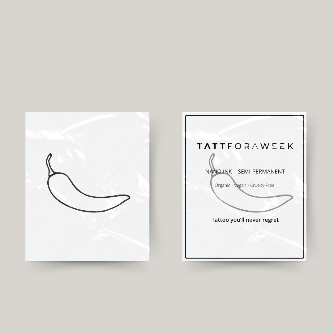 Midlertidig tatovering pepper